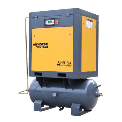 China Excellent Quality 7.5kw Screw Air Compressor combined 300l tank for sale