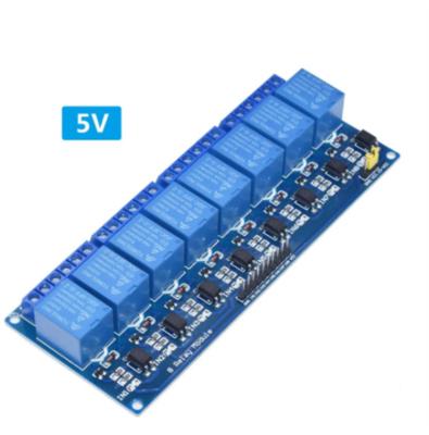 China Standard 5V 12V1 2 4 6 8 Channel Relay Module With Optocoupler Relay Output 1 2 4 6 8 Way Relay Module For Arduino In Stock for sale