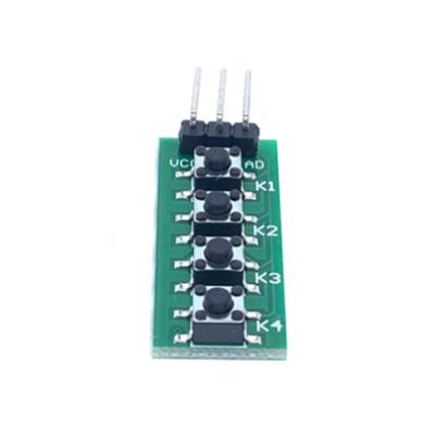 China KC11B04 4 Buttons AD Keypad Module CDA Main AD Keypad Panel AD Analog Keypad Panel for sale