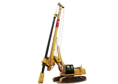 China Professional Engineering Deep Foundation Equipment Rotary Hydraulic Drilling Pile Rig Max Drilling Depth 55m for sale
