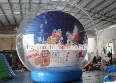 China 0.8MM PVC Outdoor Inflatable Tent / Xmas Inflatable Snow Globe for sale