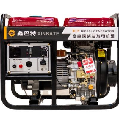 China Factory wholesale price 3Kw 220V digital display manual diesel generator sets 15L for sale
