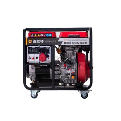 China Factory wholesale price 5Kw 380V small digital display generator diesel for sale 745*515*715mm for sale