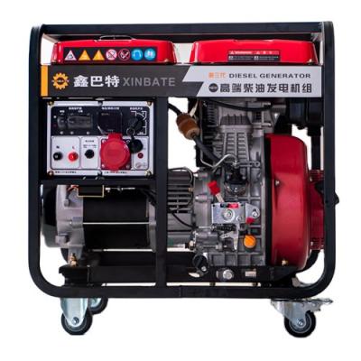 China Factory Wholesale Price 9KW 380V Digital Display Electric Diesel Generator Sets 745*515*715mm for sale