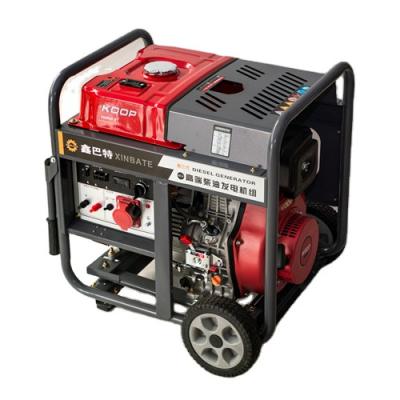 China Factory Wholesale Price 10Kw 380V Three Phase Small Water Cooled Diesel Generator 745*515*715mm for sale