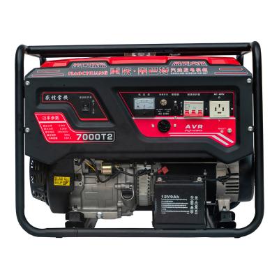 China Inverter Luxury Durable Generators Portable Gasoline Generator 5kva 380V 7000T2 for sale