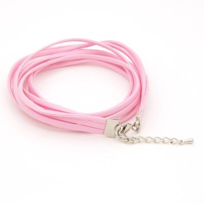 China Trendy Fashion PU Leather String Bracelet for sale