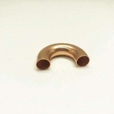 China 180 degree copper elbow OD12.7mm for refrigeraion condenser equal for sale