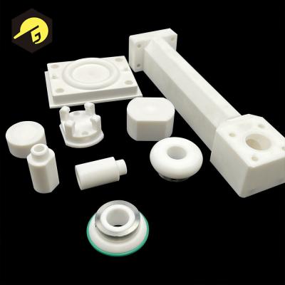 China Method extruded PTFE machining Material Parts Plastic CNC High And Low Temperature Resistance Reusable for sale