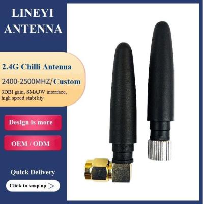 China Gelijkstroom-Antenne van de Grond2400mhz 3dbi de Hoge Aanwinst SMA Te koop