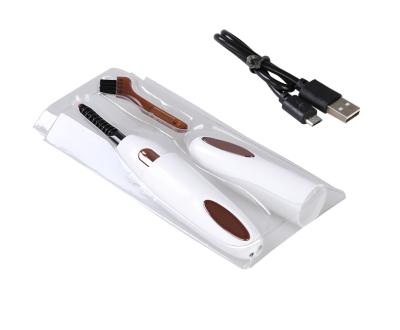 China Temperature 65/85 â High Quality Eye Lash Care Makeup Eyelash Curler 2021 LED Mini Chargeable Eyelash Curler Heated for sale
