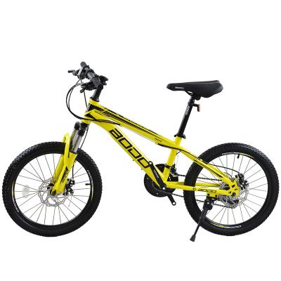 China Steel Kids Bike 21 Speed Clutch Disc Brake Steel Front Shock Absorber 20 Inch Mountain Bike for sale
