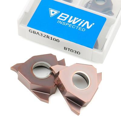 China El carburo del CNC de GBA 32R 43R inserta el parte movible del ranurado del carburo para el corte de la ranura en venta