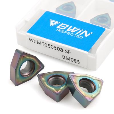 China WCMT 06t304 boort Indexable het Draaien CNC van het Carbidetussenvoegsel Scherp Hulpmiddel Te koop