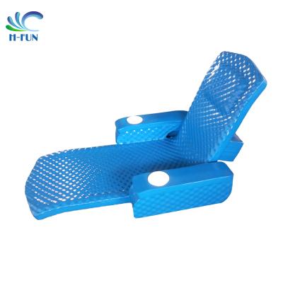China Heavy Duty Thick Inflatable Suntan Lounge , NBR Foam Floating Sun Lounger Te koop