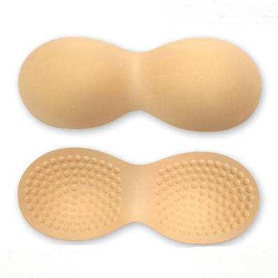 China Invisible Thin Invisible Bra Cup Sponge Chest Filler Women Underwear One Piece Strapless Bra Pad for sale