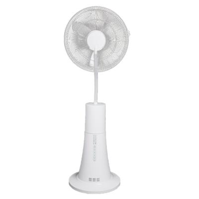 China Hotel Tower Fan Fans Large Mist Water Cooling Portable Industrial Mist Fan Three Speed Mode for sale