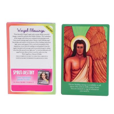 China Durable Custom Printing Premium Colors Tarot Game Cards Deck Durable Paper Classic Tarot Card For Beginners for sale