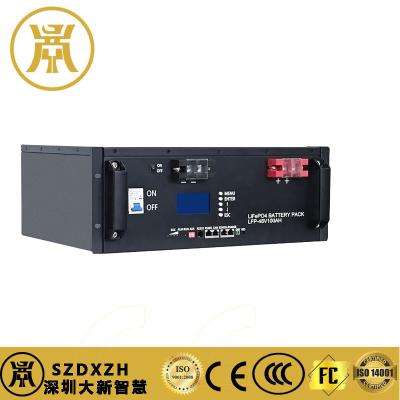China OEM 48V 100AH Lithium Iron Battery Rack Embedded Energy Storage Battery for sale