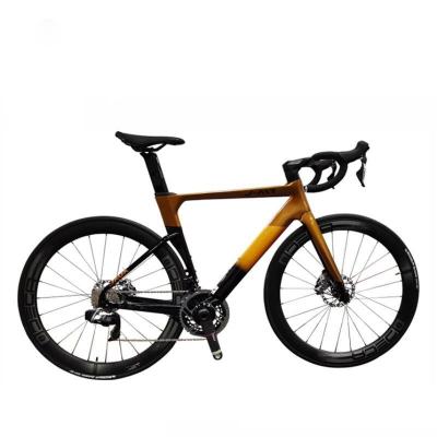 China Java J AIR FUOCO 22 Speed Carbon Fiber Adults Road Bicycle Disc Brake Professional Road Racing Bicycle Full R7000 Shimano UCI for sale