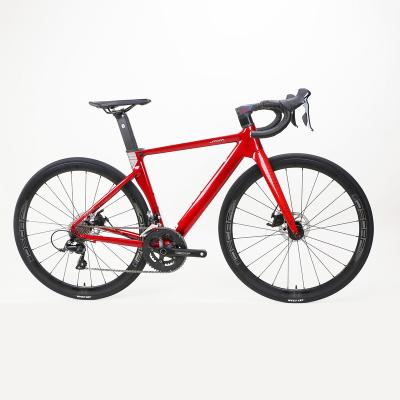 China Road Bike For Java SILURO6 18 Speed Shimano Carbon Fork Road Racing 700C Gravel Bikes Sale Disc Brake Aluminum Alloy Frame Racing Road Bike for sale