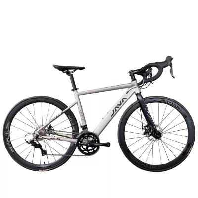 China Folding Bicyles Java VELOCE 18 Speed 46 Boy Student Racer Bicycle 49 52CM Alloy Racing Frame City Bike Carbon Fiber Fork OEM Road Bike Men for sale