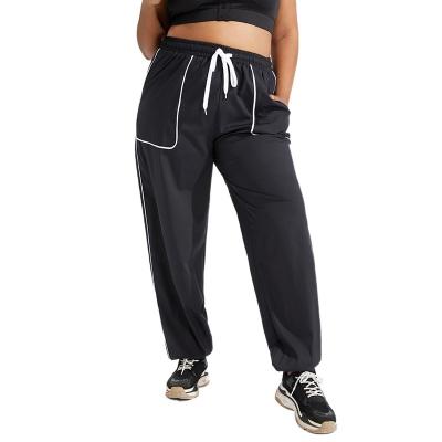 China Women Breathable Sportswear Seamless Yoga Pants For Women Fitness Gym Pants Sporty Running Pants Women Active Plus Size Sportwear for sale