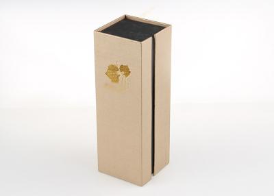Chine Boîte-cadeau de papier d'emballage réutilisés par stratification magnétique de fermeture pour le vin en verre à vendre
