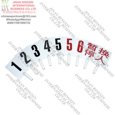 China FIBA Competition and Training Basketball Stands FIBA Competition and Training Basketball Suspended Substitute Cards for sale