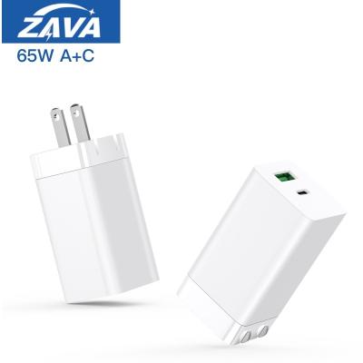 China Wholesale Original Usb Apple Charger Speed Palladium 65W 1A1C Travel Power Adapter Charger Fast Charging Type C for sale