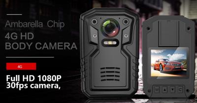 China 1080P Full HD 4G Body W orn Camera Waterproof With Real-Time Viewing Control for sale