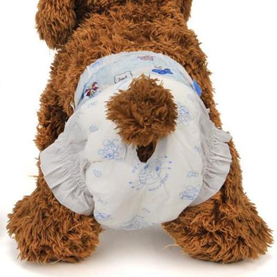 China Printed Custom Dog Diaper Selling High Top Pet Diaper Puppy Diaper Disposable Diapers for sale