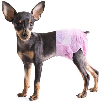 China Wholesale High Absorbent Disposable Pet Diapers Manufacturer OEM Printed Female Dog Diaper for sale