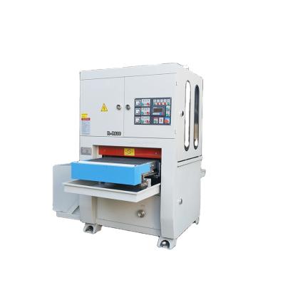 China Double Speed Motor 630mm Stainless Steel Blank Page Polishing Machine Water Scrub Sander Wire Drawing Machine for sale