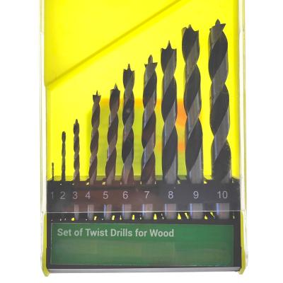 China Woodworking Drilling Milling Cutter High Speed Steel Drill Bits Set Machine Tools Material Twist Drill Bits for sale