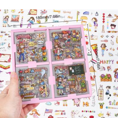 China Good Quality Waterproof+Eco-friendly Motorcycle Logo Motorcycle Self Adhesive Vinyl Kiss Cut Sticker Sheet Pet Stickers For The Best YOU for sale