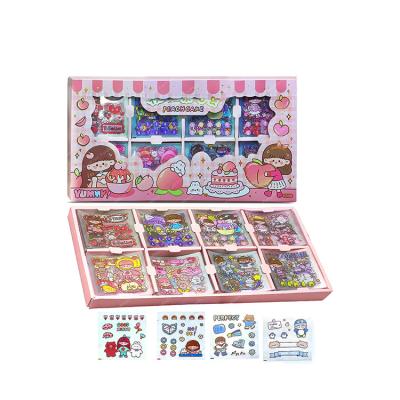 China Waterproof+Eco-friendly good quality wall decor car die cut custom printing pet stickers on hot sale for sale