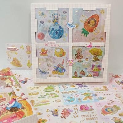 China Professional Waterproof+Eco-friendly Factory Flowers Custom T-shirt Printing Sticker Pet Stickers Hot Sale for sale