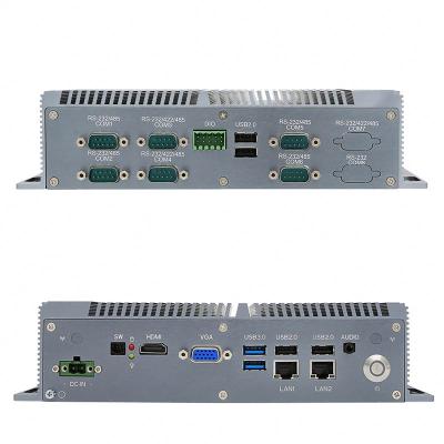 China Ennoconn CES-R6X0-W26A Classic Model I3-6100U 8G CPU Ram 256GSSD High Cost Performance IPC 244 x 153 x 57.5 mm for sale