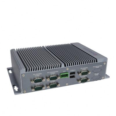 China New Arrival Ennoconn CES-R6X0-W26A Rugged Fanless Model I5-6200U 16G Ram 500GHDD Embedded Mini Pc 244 x 153 x 57.5 mm for sale