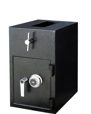 China Security& High Quality Drop Bank Money Depository Protection Front Loading Safe Locker for sale