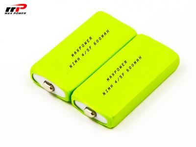 Chine Batterie prismatique plate de 0.72wh 1.2V 4/5F 600mAh NIMH à vendre