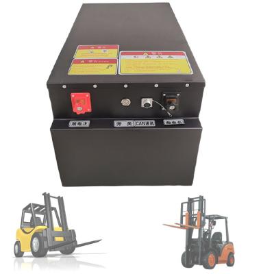 中国 7168Wh AGVのフォークリフトのリチウムLiFePo4電池のパック24V 280Ah 販売のため