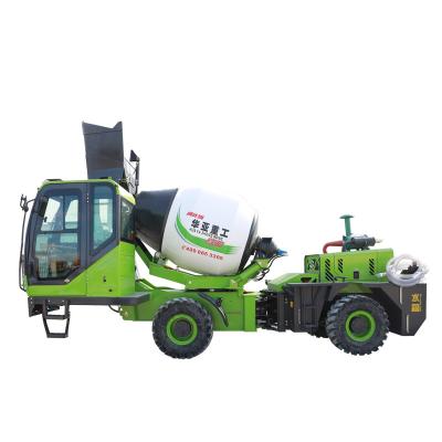 China Hotels Automatic Mixer Truck Self Feeding Loading Cement Mixing Mini Mobile Concrete Mixer Truck for sale