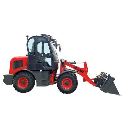 China New Contruction Huaya Mini 4x4 Front End Loader Wheel Truck For Sale Europe for sale