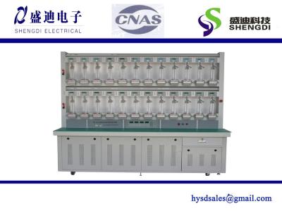 China Banco de pruebas para las posiciones digitales del metro 1~48 de la energía, 0,05% clases de la exactitud, gama la monofásico de la corriente 0~100A en venta