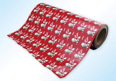 China Aluminum Foil Food Packaging Film , Packing Film Roll For Snack for sale