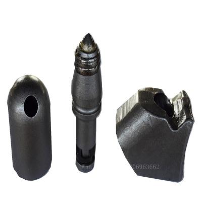 China Piling Rotary Drilling Rig Carbide Basic Hole Building Bullet Teeth Rock Tool Pile Shank Drills B47kDS0C402C31C20 for sale