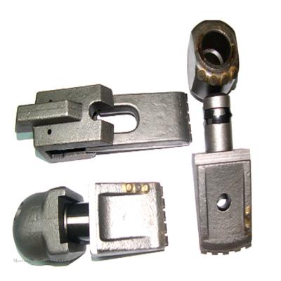 China Construction works BFZ55 Flat Base Bucket Tool Auger Drill Cutter Teeth for sale