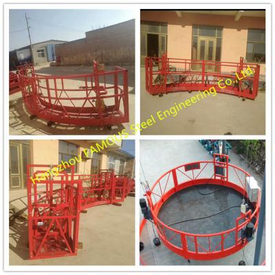 Cina Culla modulare di progettazione rotonda della piattaforma di funzionamento della gru da 90 gradi con il piatto a quadretti di anti slittamento in vendita